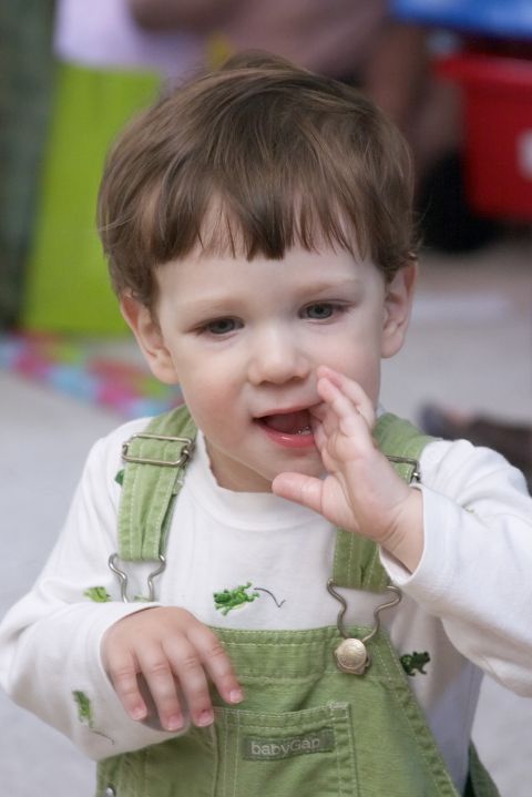 J.D. in overalls